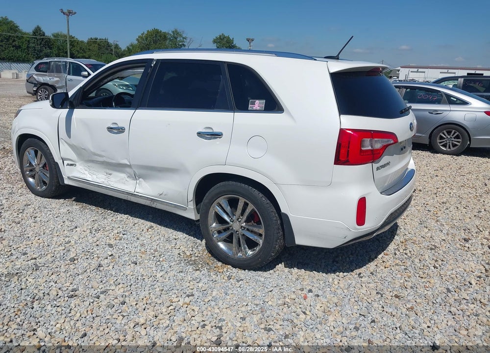2015 KIA SORENTO VIN: 5XYKWDA70FG648872