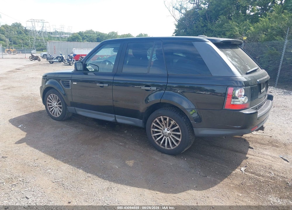 2011 LAND ROVER RANGE ROVER SPORT HSE VIN: SALSF2D43BA271284
