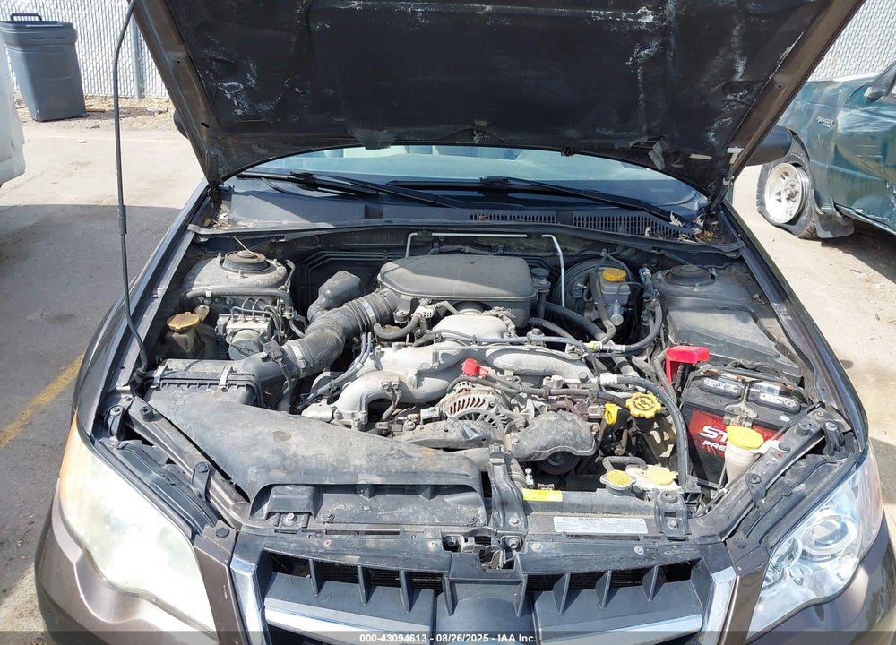 2008 SUBARU OUTBACK VIN: 4S4BP61C786323241