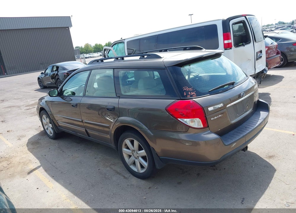 2008 SUBARU OUTBACK VIN: 4S4BP61C786323241