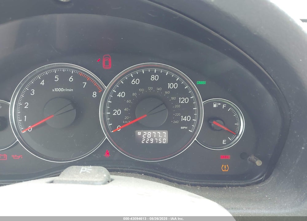 2008 SUBARU OUTBACK VIN: 4S4BP61C786323241