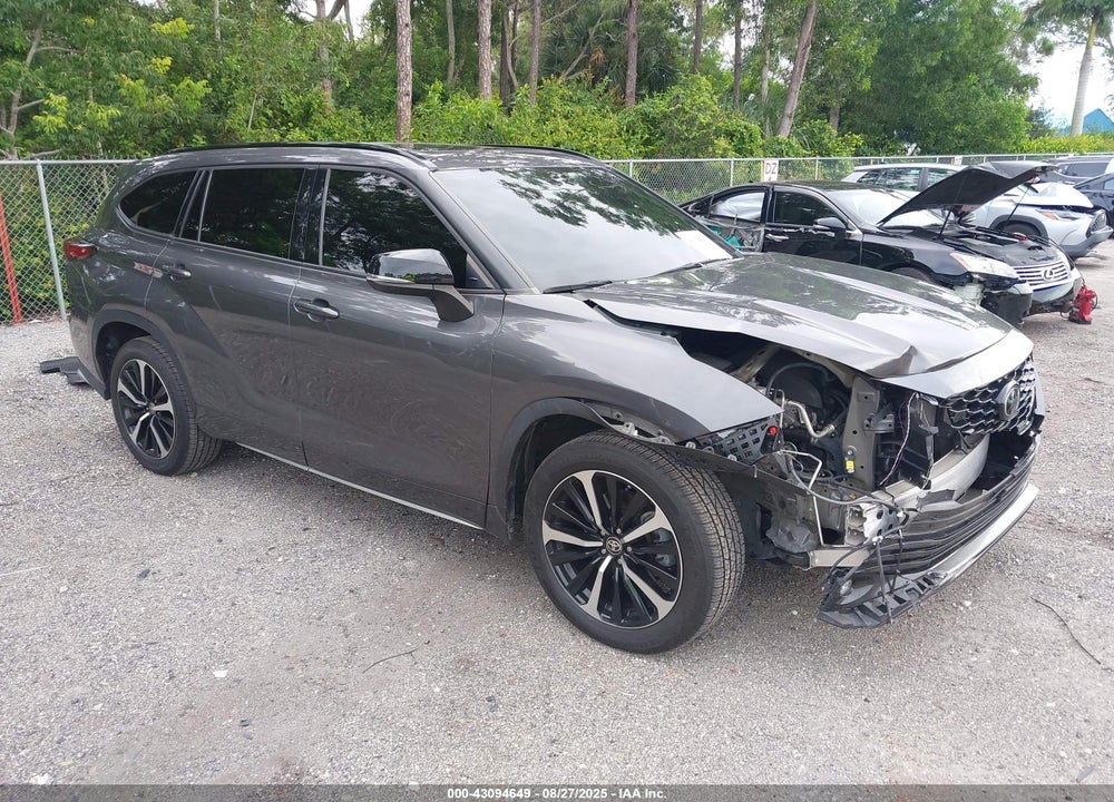 2022 TOYOTA HIGHLANDER XSE VIN: 5TDLZRAH0NS130795