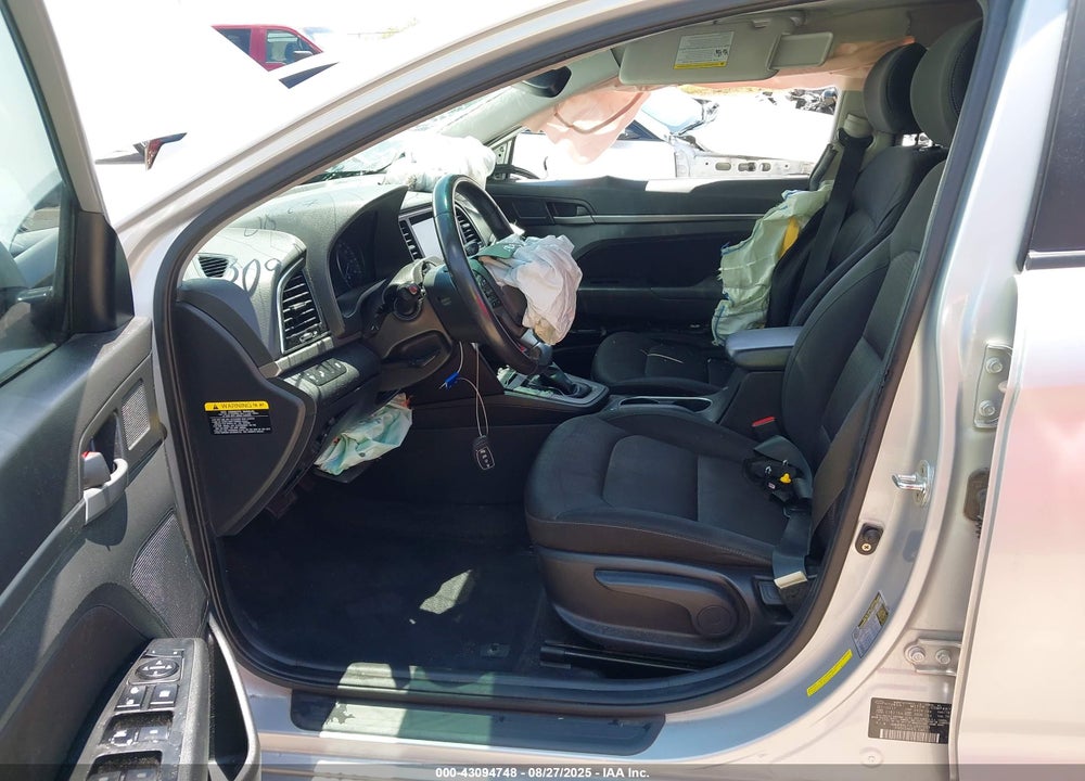 2018 HYUNDAI ELANTRA VIN: KMHD84LF0JU567039