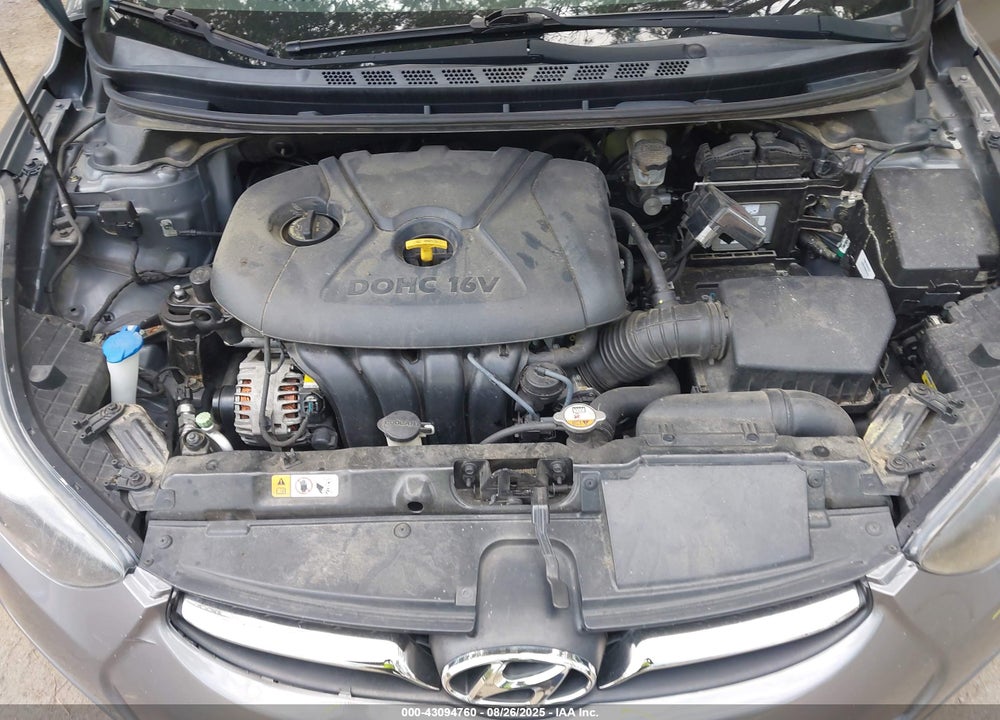 2013 HYUNDAI ELANTRA VIN: 5NPDH4AEXDH195996