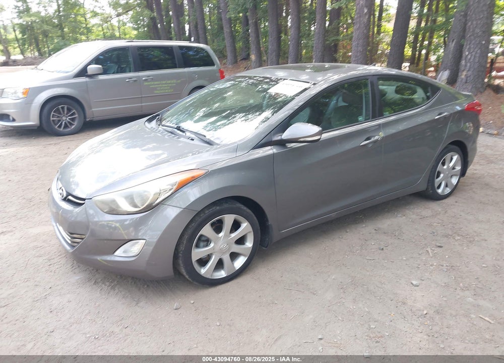 2013 HYUNDAI ELANTRA VIN: 5NPDH4AEXDH195996