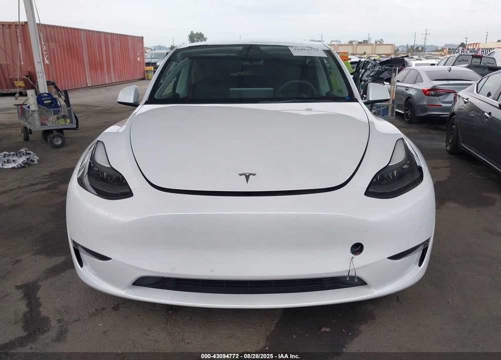 2022 TESLA MODEL Y VIN: 7SAYGDEE9NF561805