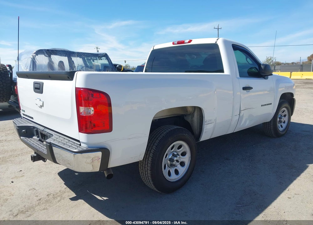 2011 CHEVROLET SILVERADO 1500 WORK TRUCK VIN: 1GCNCPEA8BZ305154