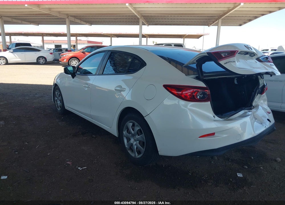 2016 MAZDA 3 VIN: JM1BM1T7XG1311404