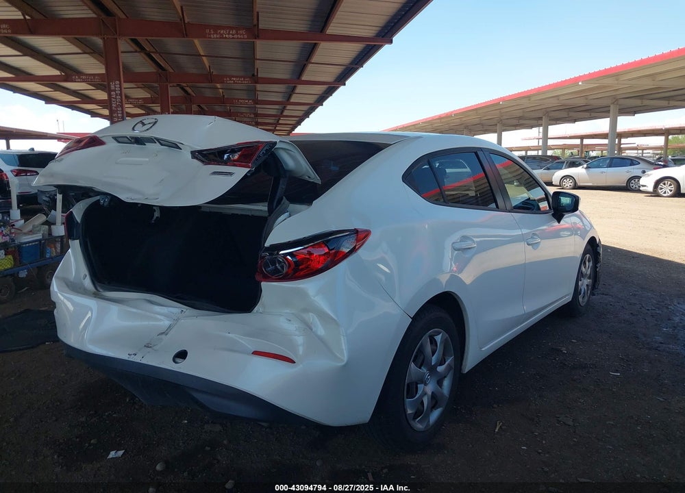 2016 MAZDA 3 VIN: JM1BM1T7XG1311404