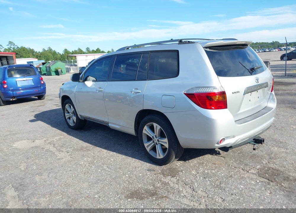2008 TOYOTA HIGHLANDER SPORT VIN: JTEDS43A482004751