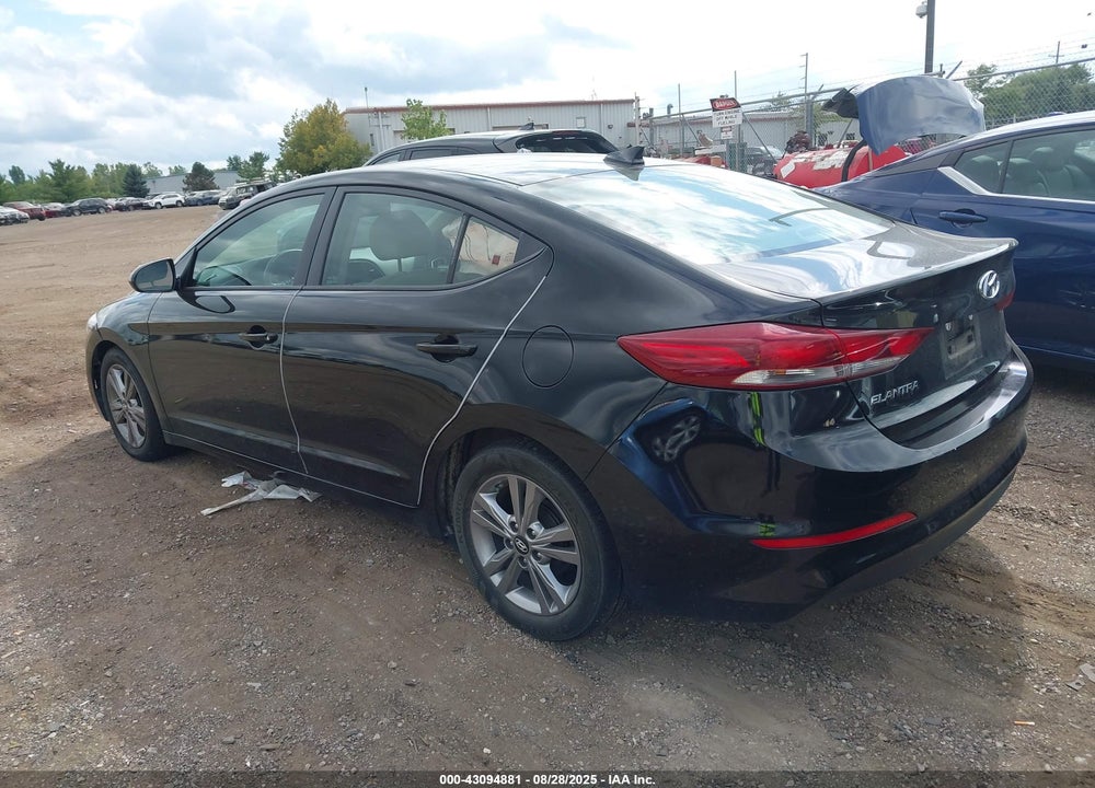 2017 HYUNDAI ELANTRA VIN: KMHD84LF6HU238792