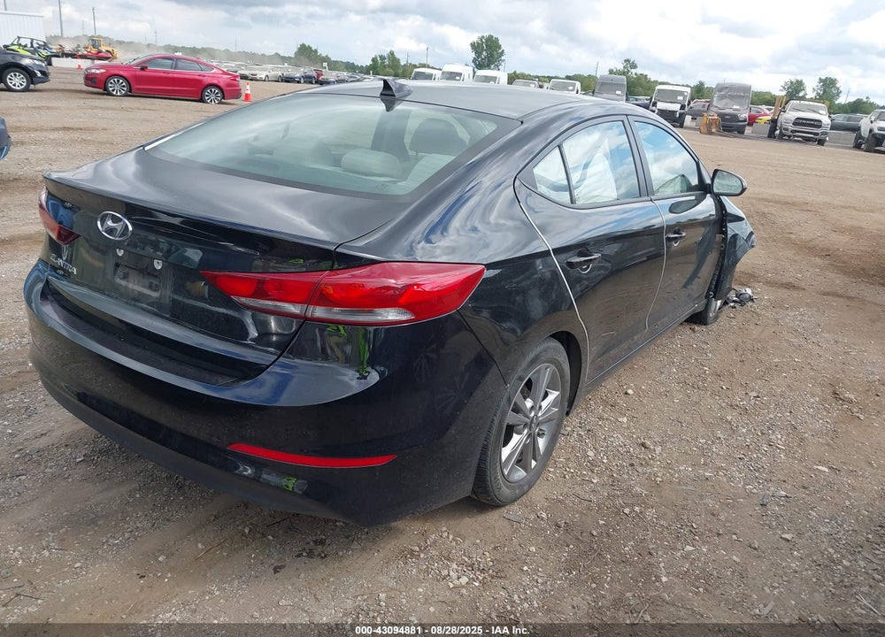 2017 HYUNDAI ELANTRA VIN: KMHD84LF6HU238792