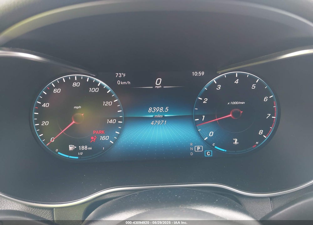 2021 MERCEDES-BENZ GLC CLASS VIN: W1N0G8EBXMF866823