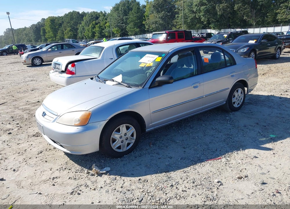 2003 HONDA CIVIC LX VIN: 1HGES15553L027189