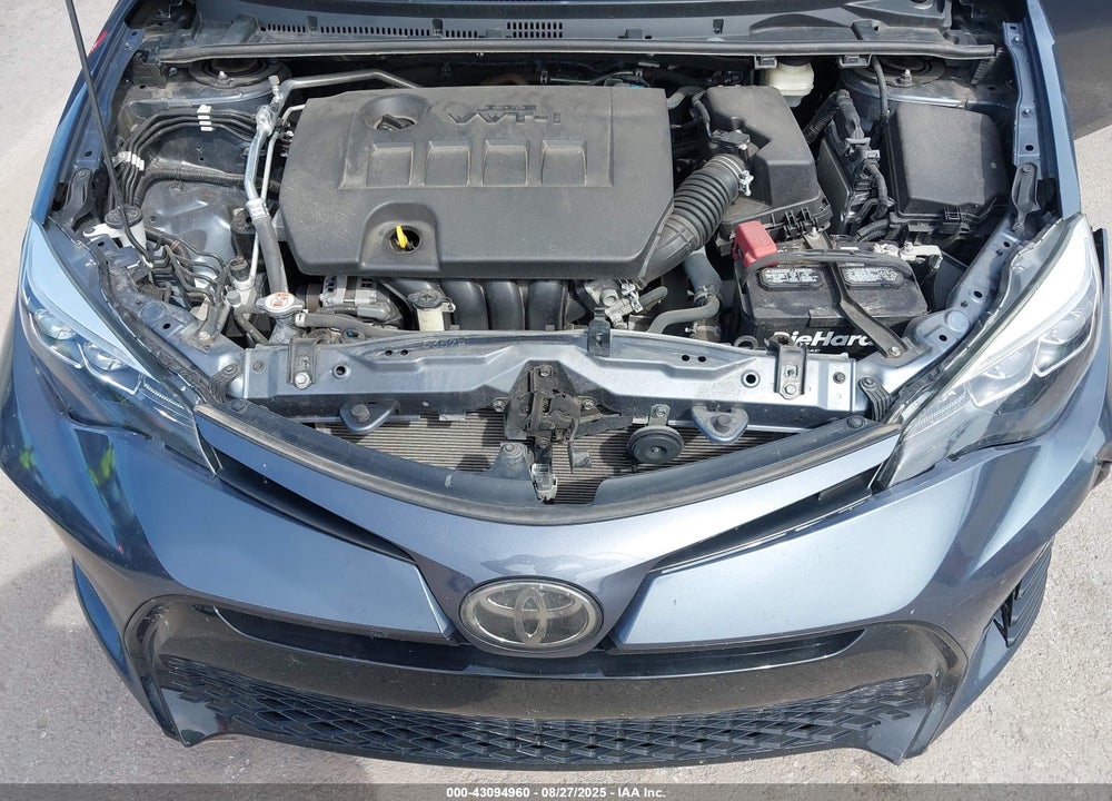 2018 TOYOTA COROLLA VIN: 2T1BURHE3JC075395