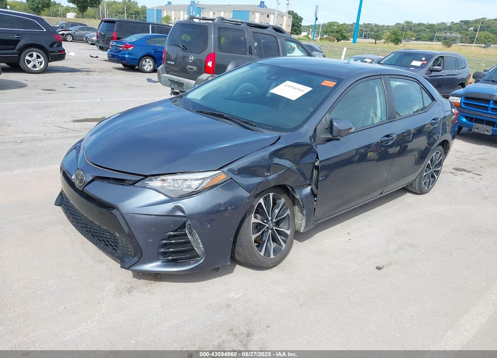 2018 TOYOTA COROLLA VIN: 2T1BURHE3JC075395