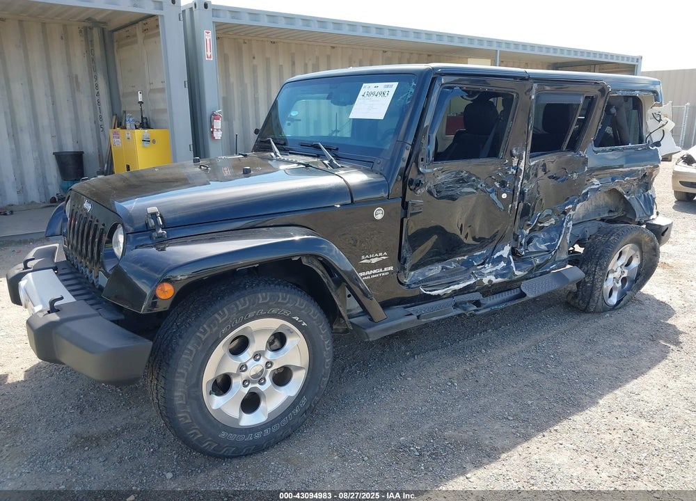 2015 JEEP WRANGLER UNLIMITED VIN: 1C4BJWEG4FL635891