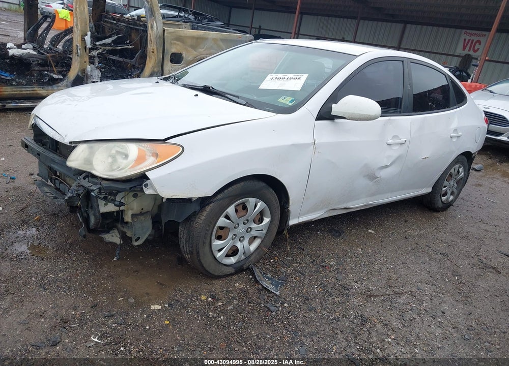 2010 HYUNDAI ELANTRA VIN: KMHDU4AD7AU852639