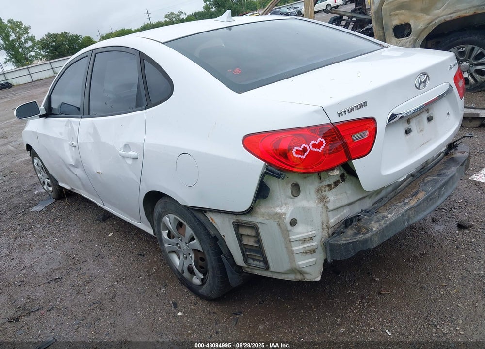 2010 HYUNDAI ELANTRA VIN: KMHDU4AD7AU852639