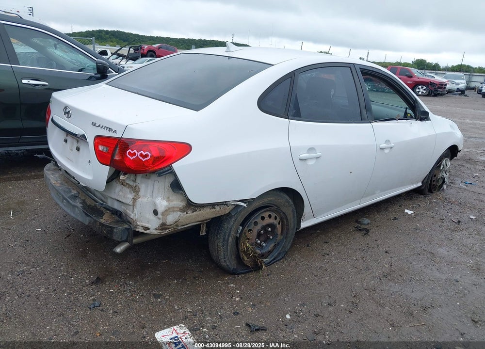 2010 HYUNDAI ELANTRA VIN: KMHDU4AD7AU852639