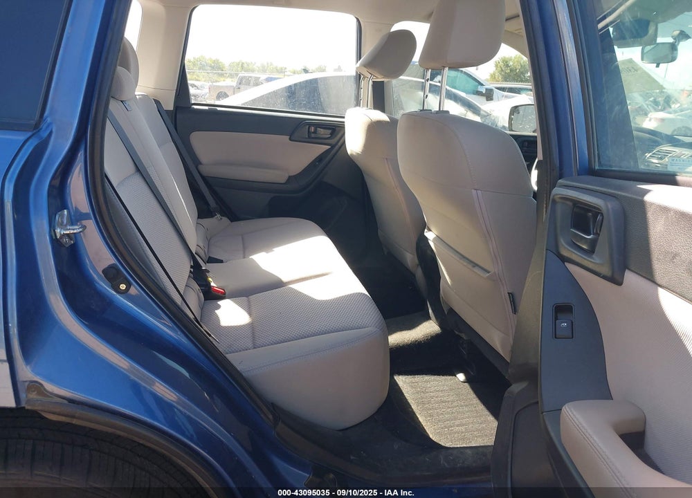 2016 SUBARU FORESTER 2.5I VIN: JF2SJABCXGH552699