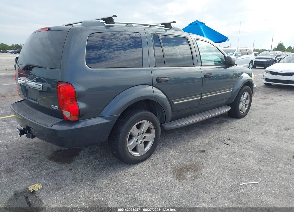 2007 DODGE DURANGO VIN: 1D8HD58217F542422