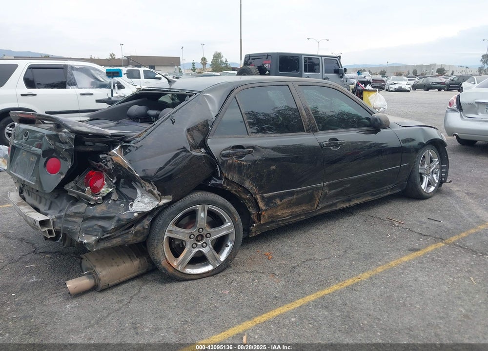 2001 LEXUS IS 300 VIN: JTHBD182210028956
