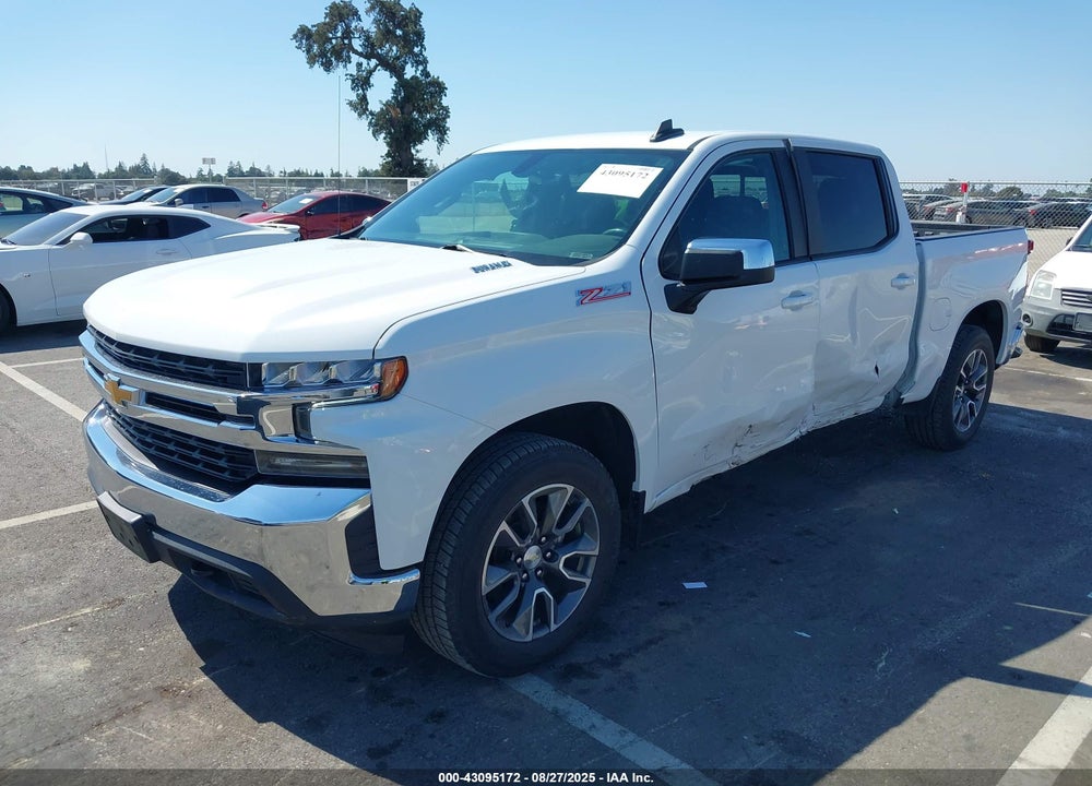 2021 CHEVROLET SILVERADO 1500 VIN: 3GCUYDET1MG342272