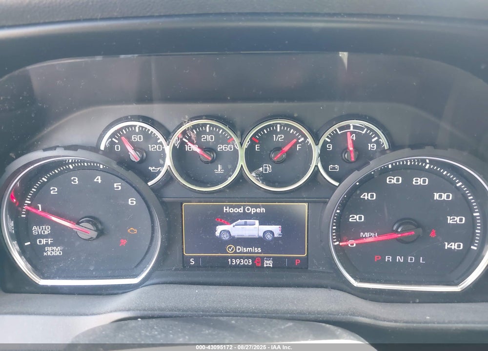 2021 CHEVROLET SILVERADO 1500 VIN: 3GCUYDET1MG342272