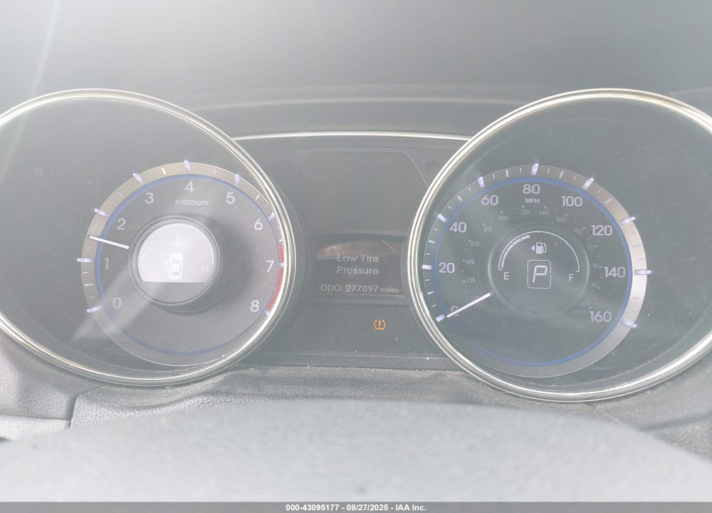 2013 HYUNDAI SONATA GLS VIN: 5NPEB4AC3DH676774