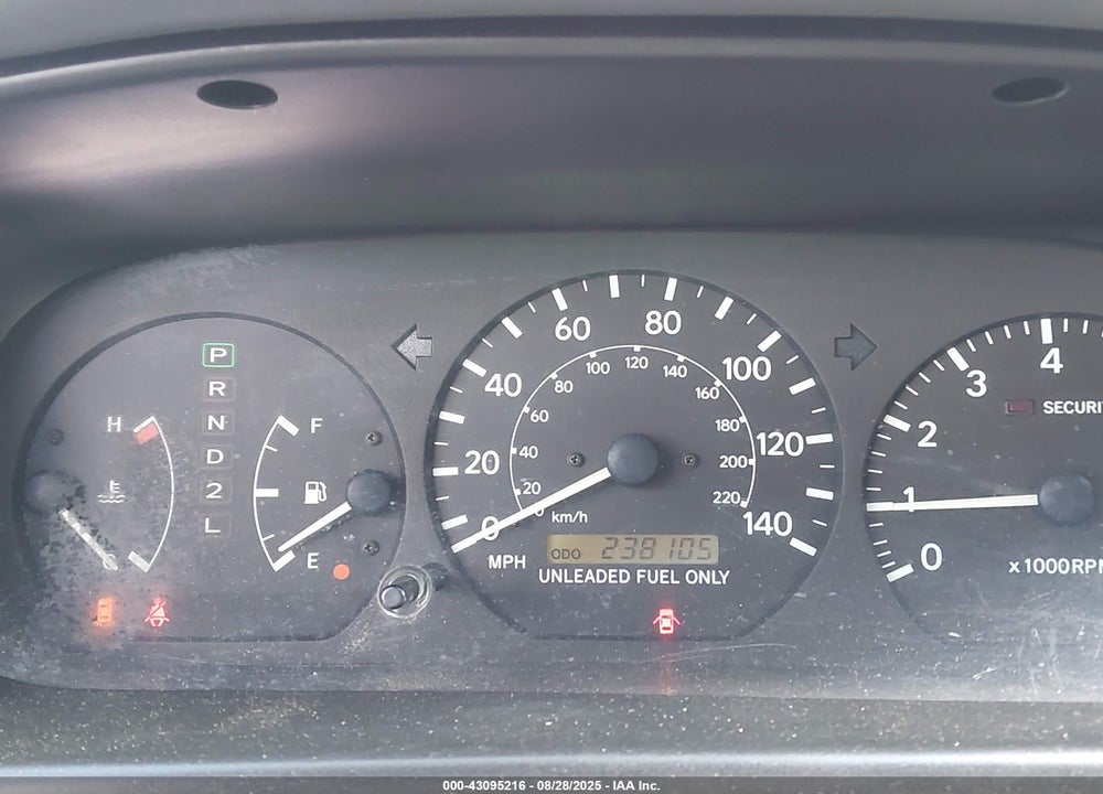 1997 TOYOTA CAMRY XLE VIN: 4T1BG22K3VU128436