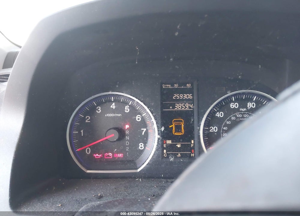 2007 HONDA CR-V LX VIN: JHLRE38347C028906