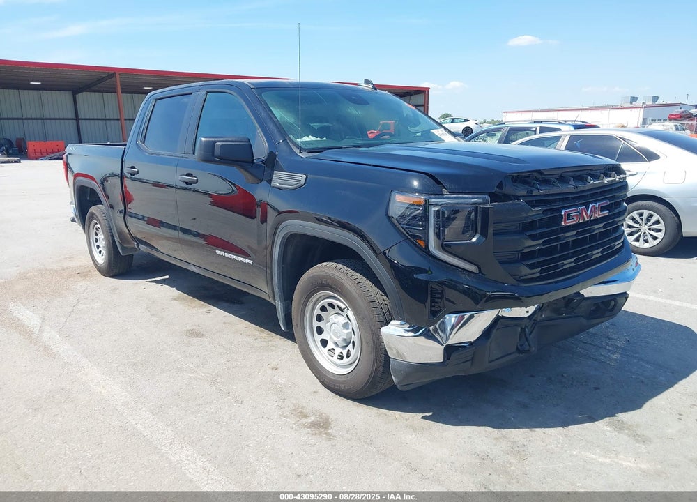 2025 GMC SIERRA 1500 4WD SHORT BOX PRO VIN: 3GTUUAED4SG298929