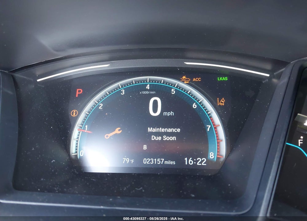 2020 HONDA CIVIC VIN: 2HGFC2F68LH552761