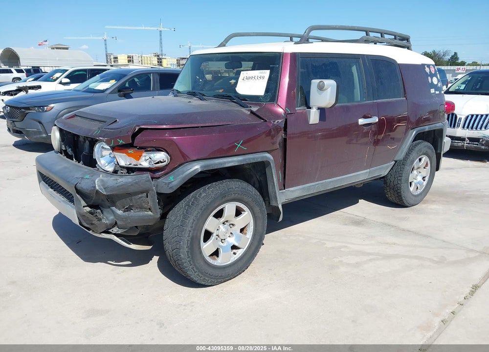2007 TOYOTA FJ CRUISER VIN: JTEZU11F170012538