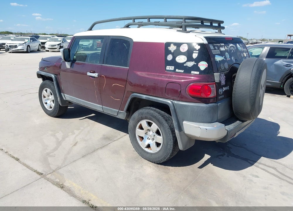 2007 TOYOTA FJ CRUISER VIN: JTEZU11F170012538