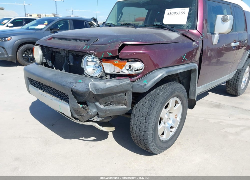 2007 TOYOTA FJ CRUISER VIN: JTEZU11F170012538