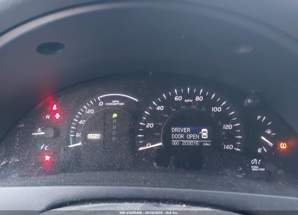2008 TOYOTA CAMRY HYBRID VIN: 4T1BB46K68U034849