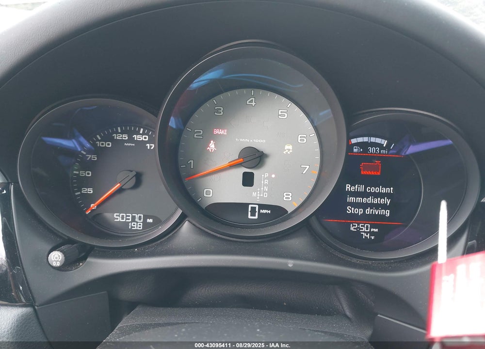 2017 PORSCHE MACAN S VIN: WP1AB2A50HLB13640