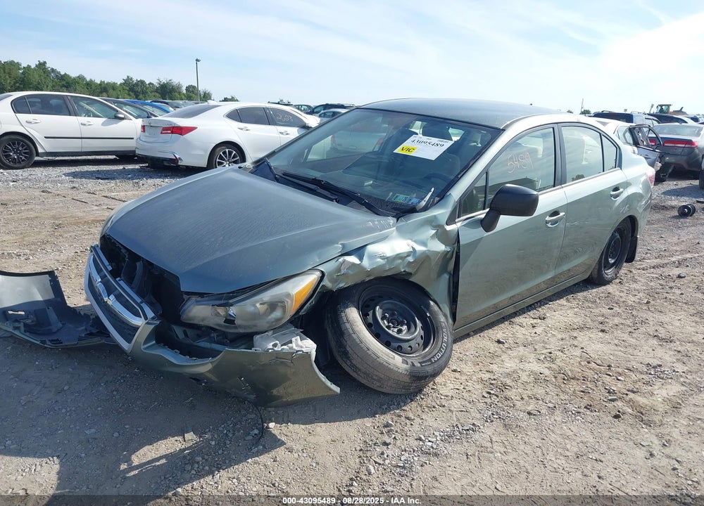 2014 SUBARU IMPREZA VIN: JF1GJAA63EH009875