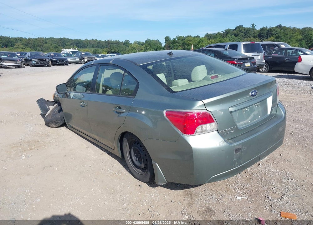 2014 SUBARU IMPREZA VIN: JF1GJAA63EH009875