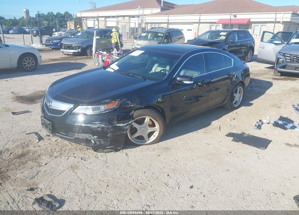 2012 ACURA TL VIN: 19UUA8F78CA006226