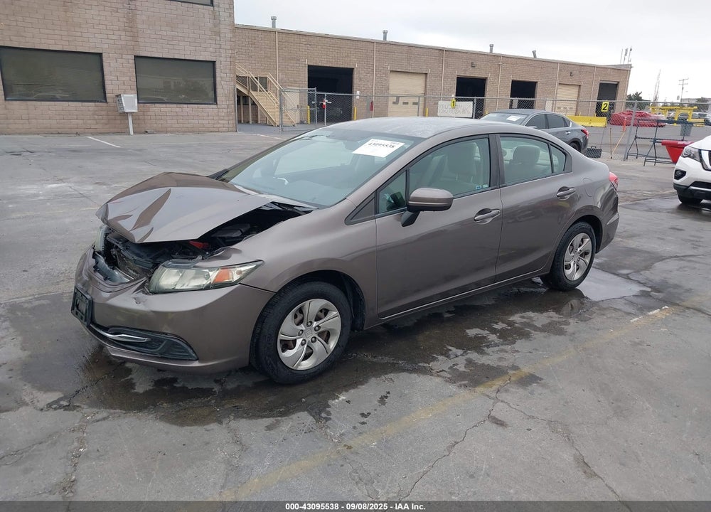 2015 HONDA CIVIC VIN: 2HGFB2F50FH526072