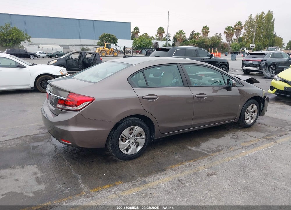 2015 HONDA CIVIC VIN: 2HGFB2F50FH526072