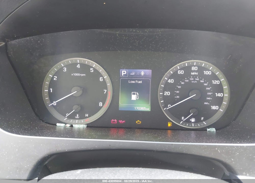 2016 HYUNDAI SONATA VIN: 5NPE24AF4GH400781