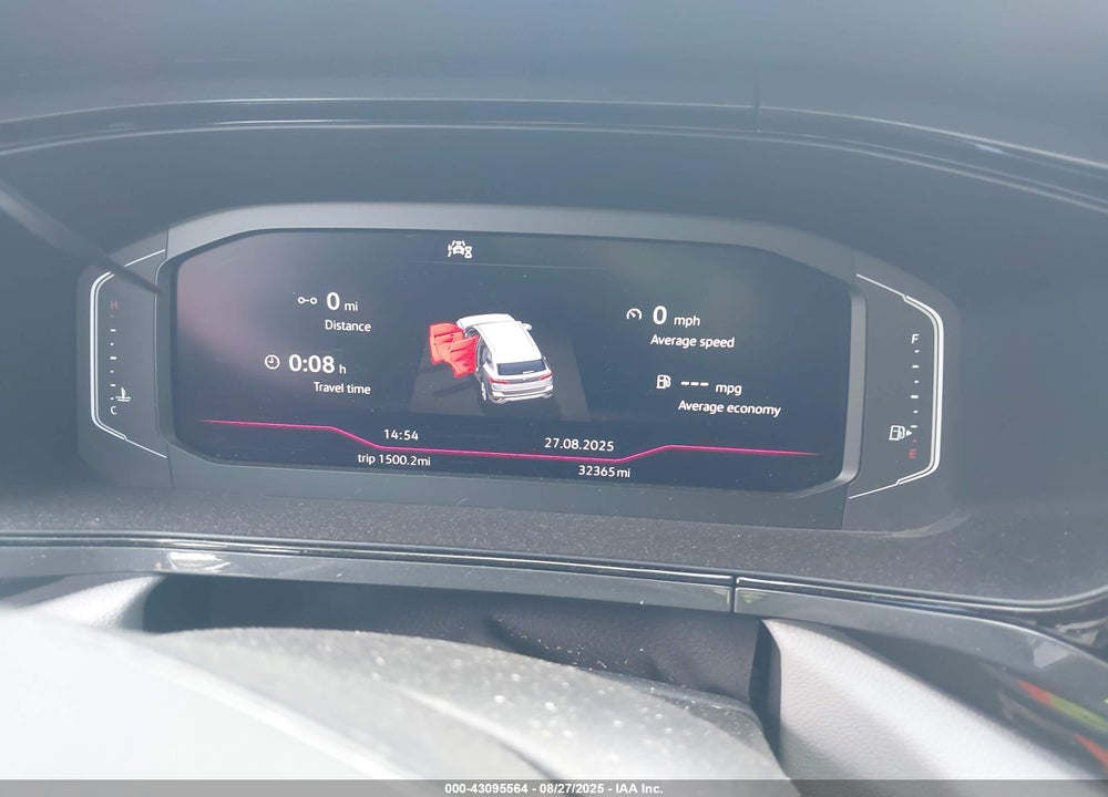 2022 VOLKSWAGEN TAOS VIN: 3VV2X7B27NM090796