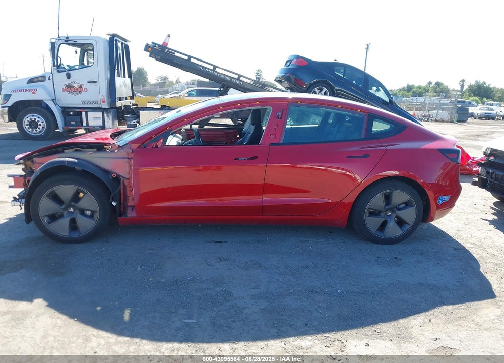 2021 TESLA MODEL 3 LONG RANGE DUAL MOTOR ALL-WHEEL DRIVE VIN: 5YJ3E1EB8MF998985