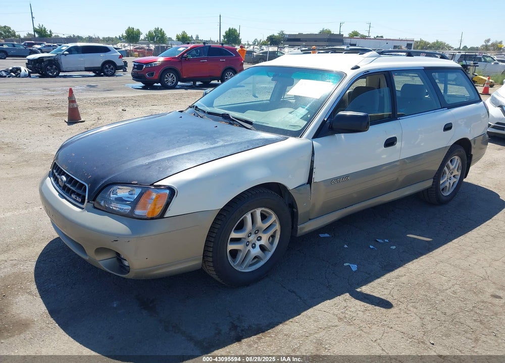 2001 SUBARU OUTBACK VIN: 4S3BH665517600514