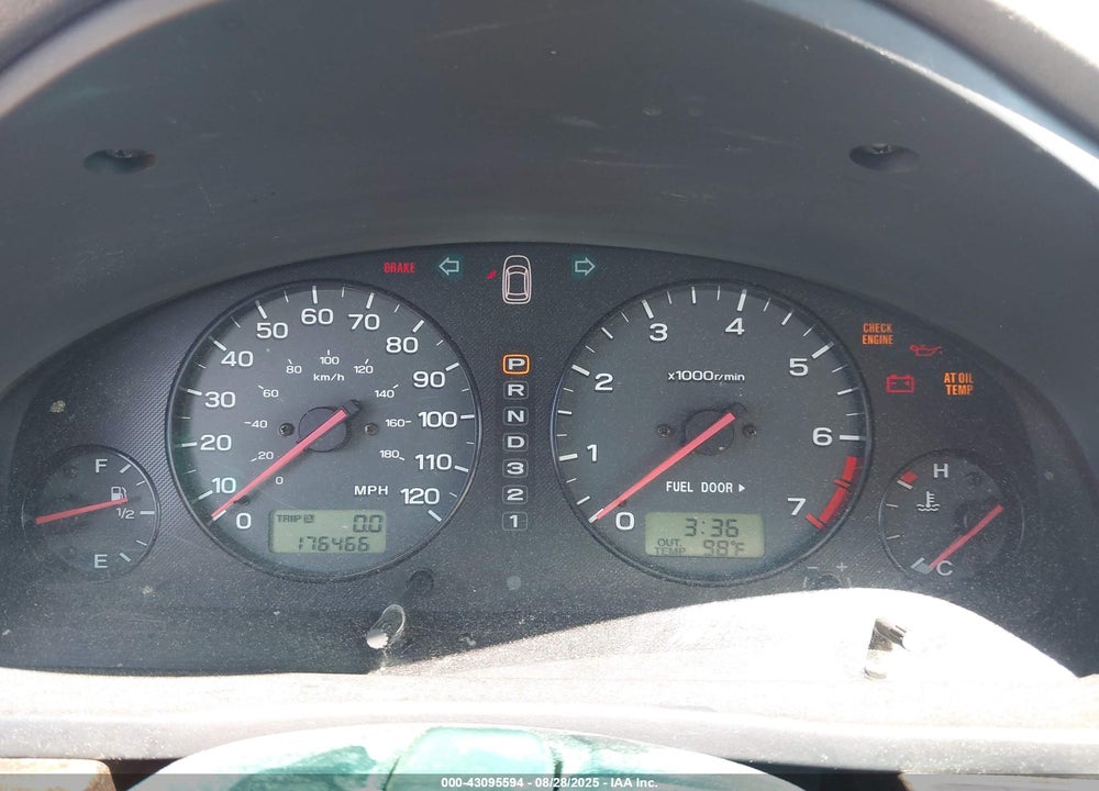 2001 SUBARU OUTBACK VIN: 4S3BH665517600514