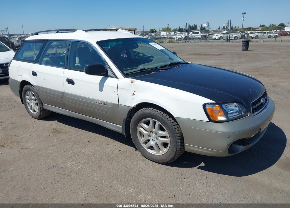 2001 SUBARU OUTBACK VIN: 4S3BH665517600514